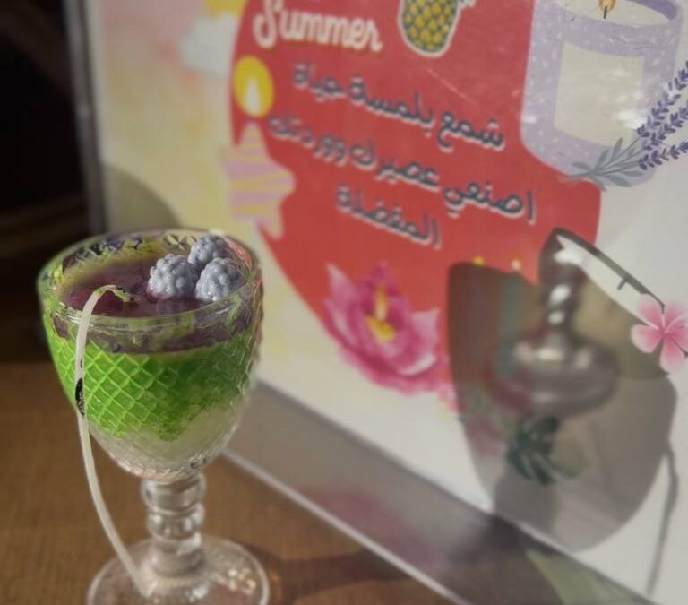 شمع بلمسة حياة